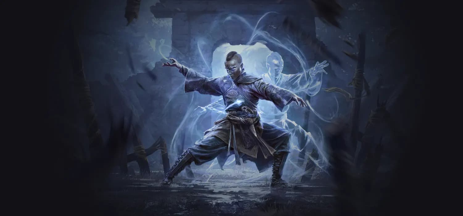 Staggering Palm Whirling Assault Monk Leveling Build image