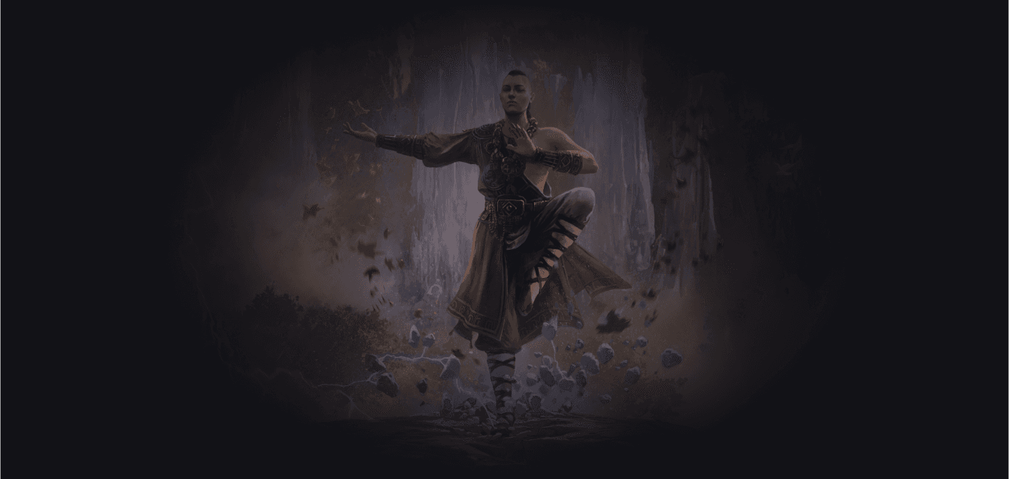 Ice Strike Monk Leveling Build image