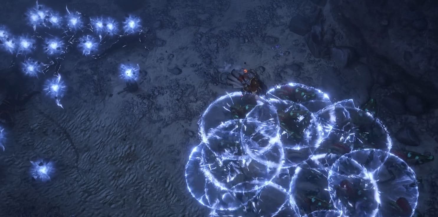 PoE1 Level 20 Gem Info Revealed — Kinetic Rain Nerfed! image