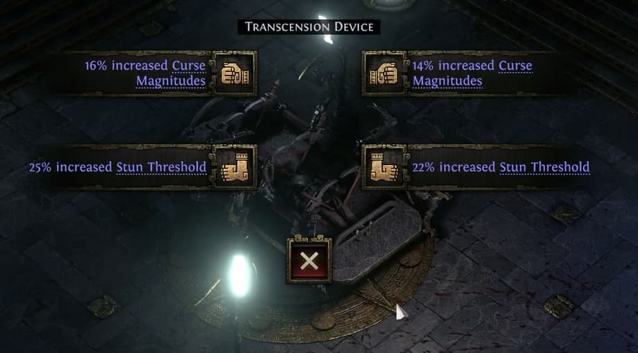 Transcension Device UI