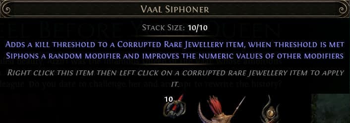 Vaal Siphoner Tooltip