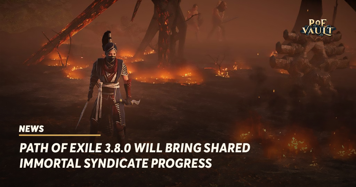 Path Of Exile 3 8 0 Will Bring Shared Immortal Syndicate Progress Poe Vault