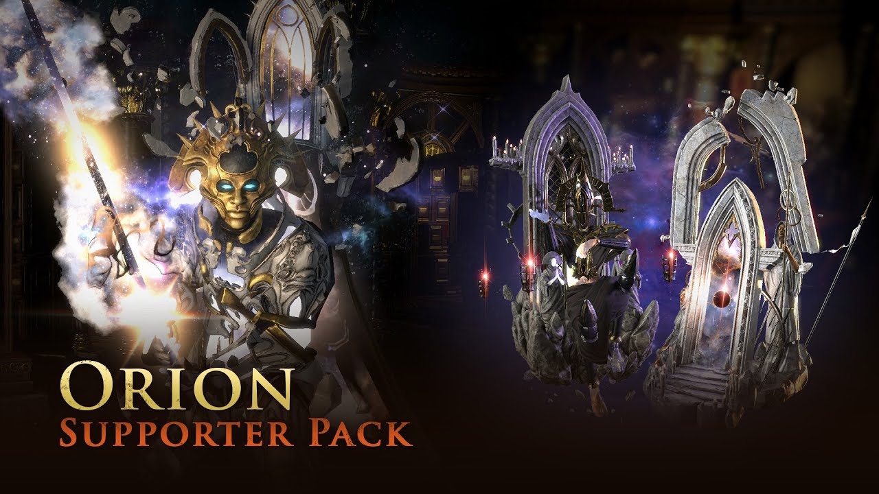 Poe support. POE support Pack. Path of Exile - Orion. Delirium supporter Pack. Поддержка Orion.