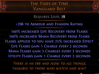 The Tide of Time Vanguard Belt