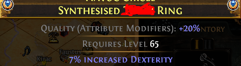 %7 Dexterity IMPLICIT - Ring