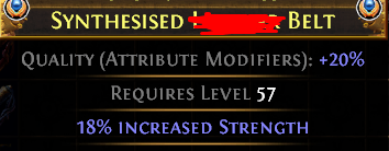 18% Dexterity IMPLICIT - Belt