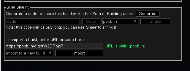 Build sharing Build sharing