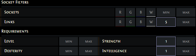 Trade Colour Sockets