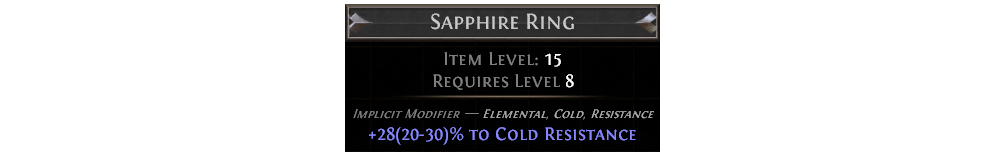 Sapphire Ring