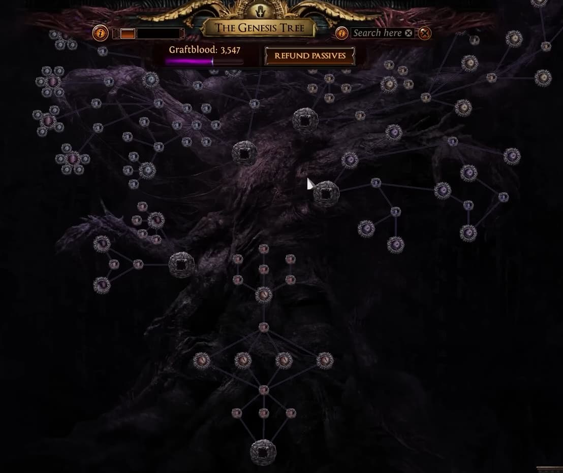 Genesis Tree Passive Tree Genesis Tree Passive Tree