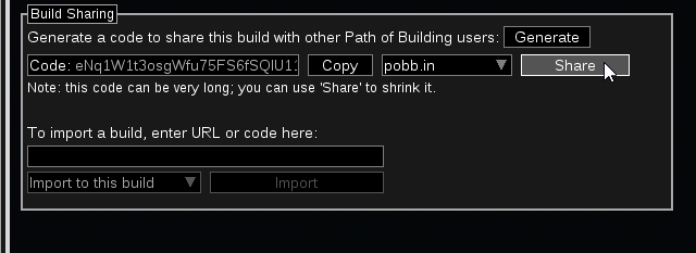 Build Sharing Build Sharing