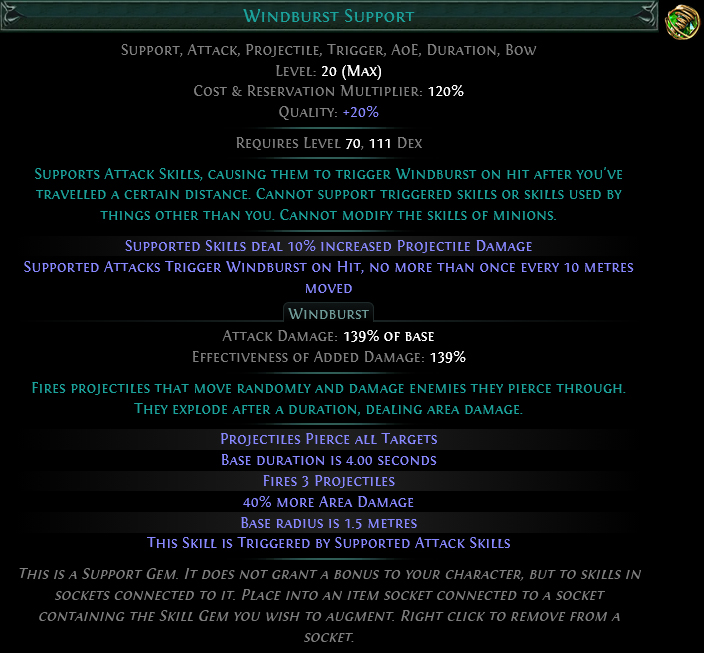 Windburst Support Windburst Support