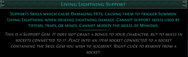 Living Lightning Support Living Lightning Support
