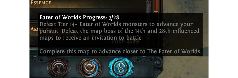 Eldritch Crafting Map Device Eldritch Crafting Map Device