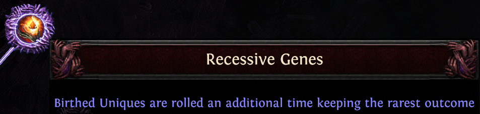 Genesis Tree Foulborn Chance Genesis Tree Foulborn Chance