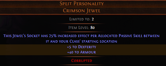 Split Personality - best variation