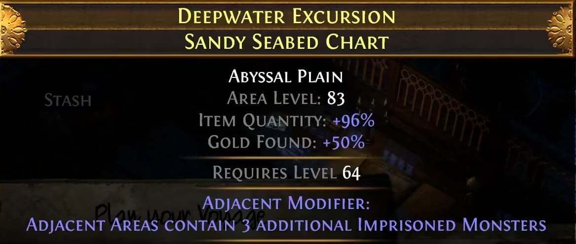 Chart with Voyage Modifier Chart with Voyage Modifier
