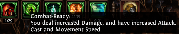 Huck's Combat Ready Buff Huck's Combat Ready Buff