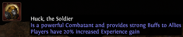 Huck Passive Buff Huck Passive Buff