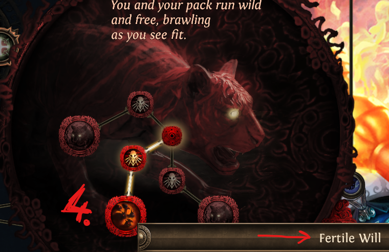 Ascendancy Node progression order