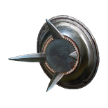 Mirrored Spiked Shield